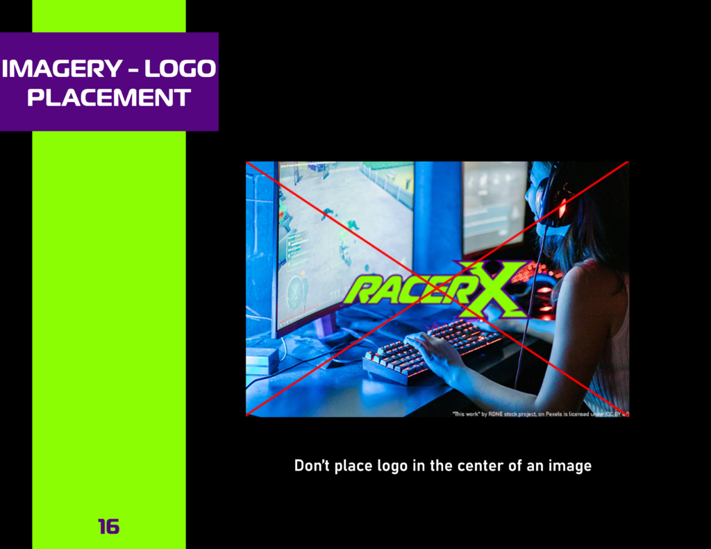 RacerX Brand Guide Logo Examples 1