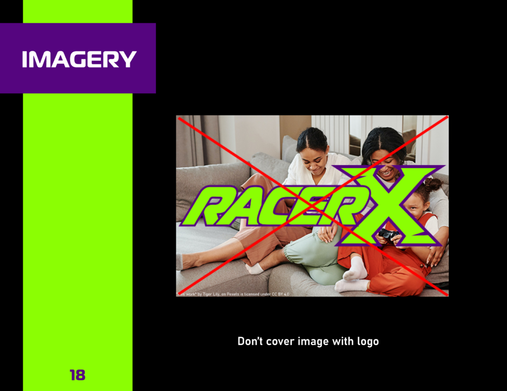 RacerX Brand Guide Logo Examples 2